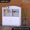 Regál Happy RN11 - zamilovaní králíčci (Barva bílá)