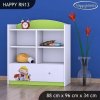Regál Happy RN13 - bořek stavitel (Barva bílá)