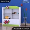 Regál Happy RN13 - barevný želvík (Barva bílá)