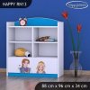Regál Happy RN13 - princ a princezna (Barva bílá)