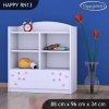 Regál Happy RN13 - víla s motýlkami (Barva bílá)