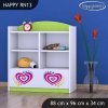 Regál Happy RN13 - pejsek a srdce (Barva bílá)