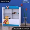 Regál Happy RN13 - lokomotiva (Barva bílá)