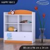 Regál Happy RN13 - modrý medvídek (Barva bílá)