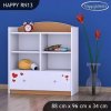 Regál Happy RN13 - včelka se srdcem (Barva bílá)