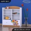 Regál Happy RN13 - šťastný medvídek (Barva bílá)