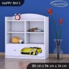 Regál Happy RN13 - závod (Barva bílá)