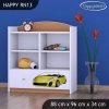 Regál Happy RN13 - závod (Barva bílá)