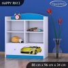 Regál Happy RN13 - závod (Barva bílá)