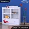 Regál Happy RN13 - veselá housenka (Barva bílá)