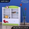 Regál Happy RN13 - veselá housenka (Barva bílá)