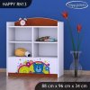 Regál Happy RN13 - veselý medvídek (Barva bílá)