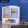 Regál Happy RN13 - veselý medvídek (Barva bílá)