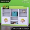 Regál Happy RN15 - bořek stavitel (Barva bílá)
