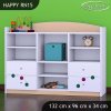 Regál Happy RN15 - barevný  želvík (Barva bílá)