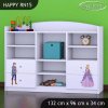Regál Happy RN15 - princ a princezna (Barva bílá)
