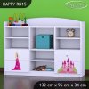 Regál Happy RN15 - princezna se zámkem (Barva bílá)