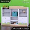 Regál Happy RN15 - modrý medvídek (Barva bílá)