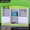 Regál Happy RN15 - modrý medvídek (Barva bílá)