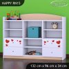 Regál Happy RN15 - včelka se srdcem (Barva bílá)