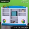 Regál Happy RN15 - slon s balónkem (Barva bílá)