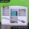 Regál Happy RN15 - super bolid (Barva bílá)