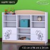 Regál Happy RN15 - šťastný medvídek (Barva bílá)