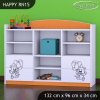 Regál Happy RN15 - šťastný medvídek (Barva bílá)