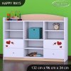 Regál Happy RN15 -  začarovaný domeček (Barva bílá)