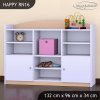 Regál Happy RN16 -  bez motivu (Barva bílá)