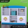 Regál Happy RN16 -  bořek stavitel (Barva bílá)