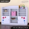 Regál Happy RN16 -  delfín (Barva bílá)