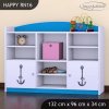 Regál Happy RN16 -  velká loď (Barva bílá)