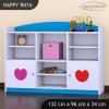 Regál Happy RN16 -  dva květy (Barva bílá)