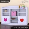 Regál Happy RN16 -  dva květy (Barva bílá)