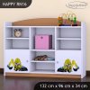 Regál Happy RN16 -  bagr (Barva bílá)