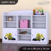 Regál Happy RN16 -  bagr (Barva bílá)