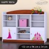 Regál Happy RN16 -  princezna se zámkem (Barva bílá)