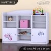 Regál Happy RN16 -  motýlek (Barva bílá)