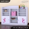 Regál Happy RN16 -  mořská víla (Barva bílá)