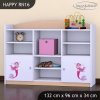 Regál Happy RN16 -  mořská víla (Barva bílá)