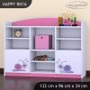 Regál Happy RN16 - slimák (Barva bílá)