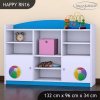 Regál Happy RN16 - slon s balónkem (Barva bílá)