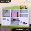 Regál Happy RN16 - super bolid (Barva bílá)