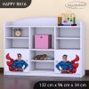 Regál Happy RN16 - superman (Barva bílá)