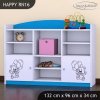 Regál Happy RN16 - šťastný medvídek (Barva bílá)