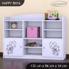 Regál Happy RN16 - šťastný medvídek (Barva bílá)