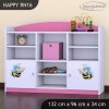 Regál Happy RN16 - usměvavá včelka (Barva bílá)