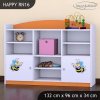 Regál Happy RN16 - usměvavá včelka (Barva bílá)