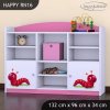 Regál Happy RN16 - veselá housenka (Barva bílá)